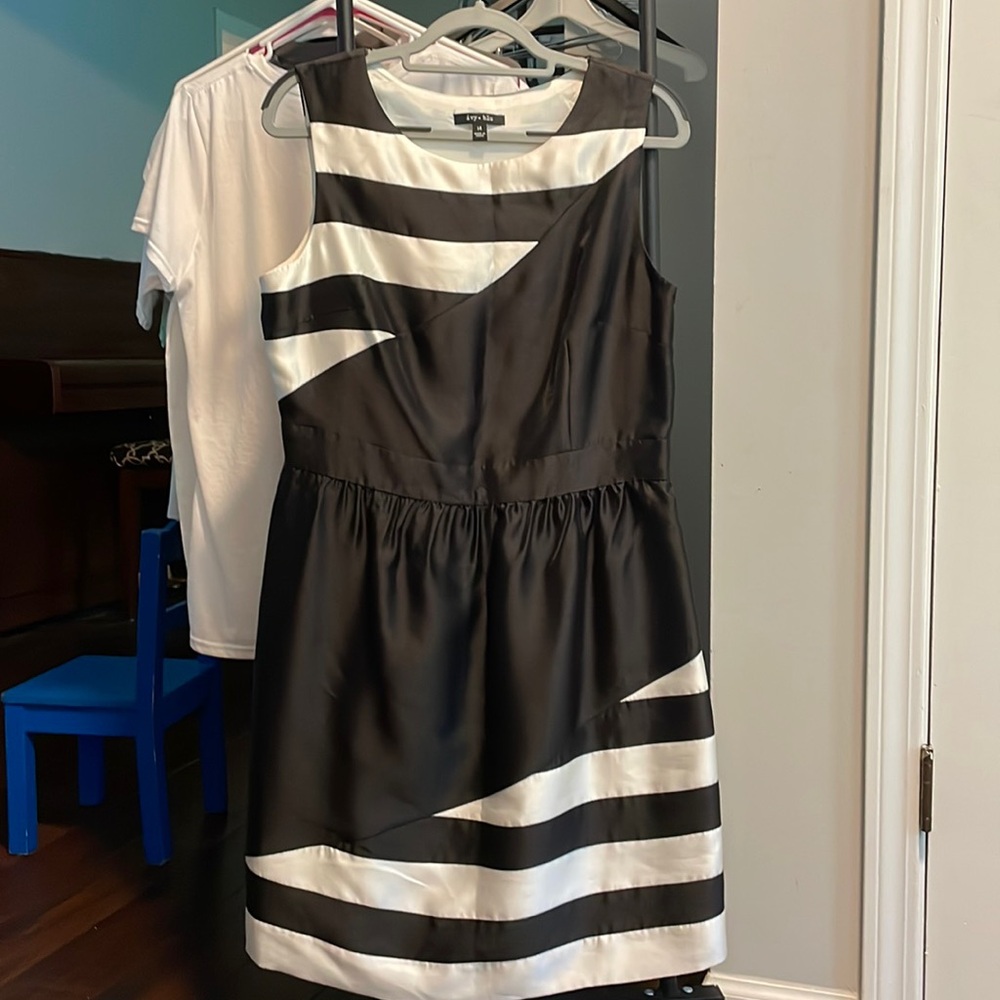 Fun Black and White Party Dress